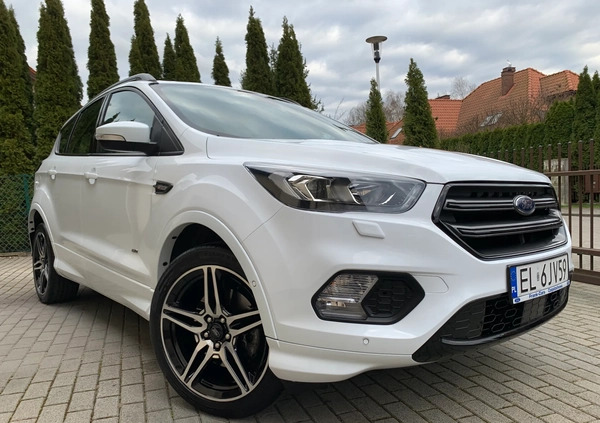 Ford Kuga cena 82800 przebieg: 73891, rok produkcji 2018 z Wojnicz małe 407